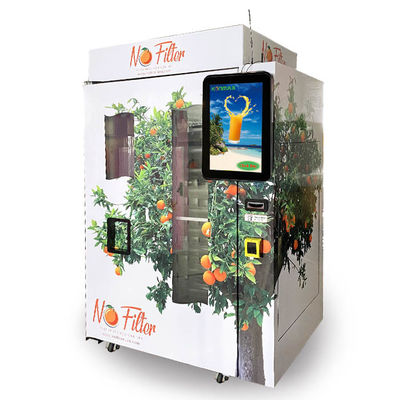 De automatische Commerciële Automaat van het Vers Fruitjus d'orange Met Nfc, Met geringe geluidssterkte